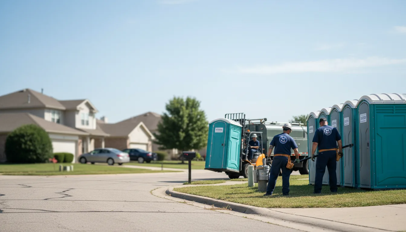 Porta Potty Rental in Ben Franklin, TX near me